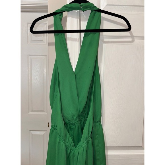 Superdown Emma Romper Halter Neck Backless Party  Green XL - Picture 11 of 12